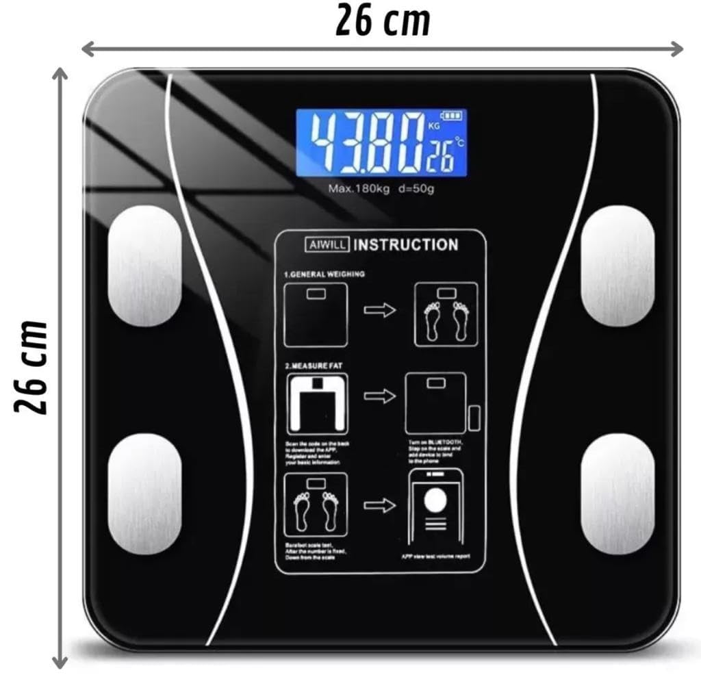 Balança corporal digital - BioFit Connect 180