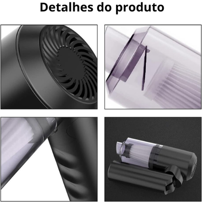 Aspirador portátil - Mijia Flex Clean 3 em 1