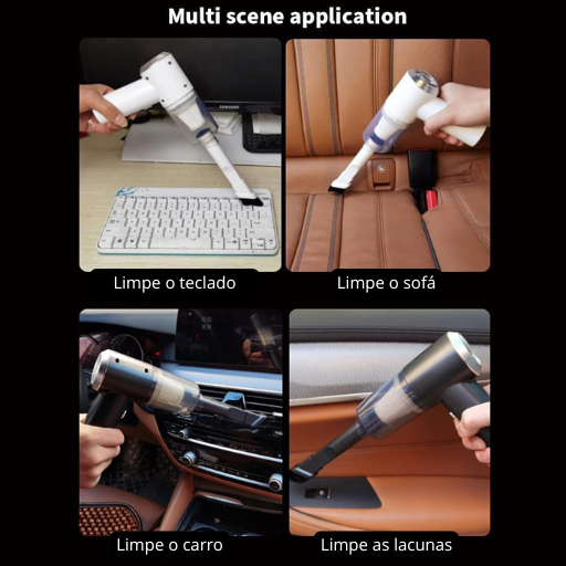 Aspirador portátil - Mijia Flex Clean 3 em 1