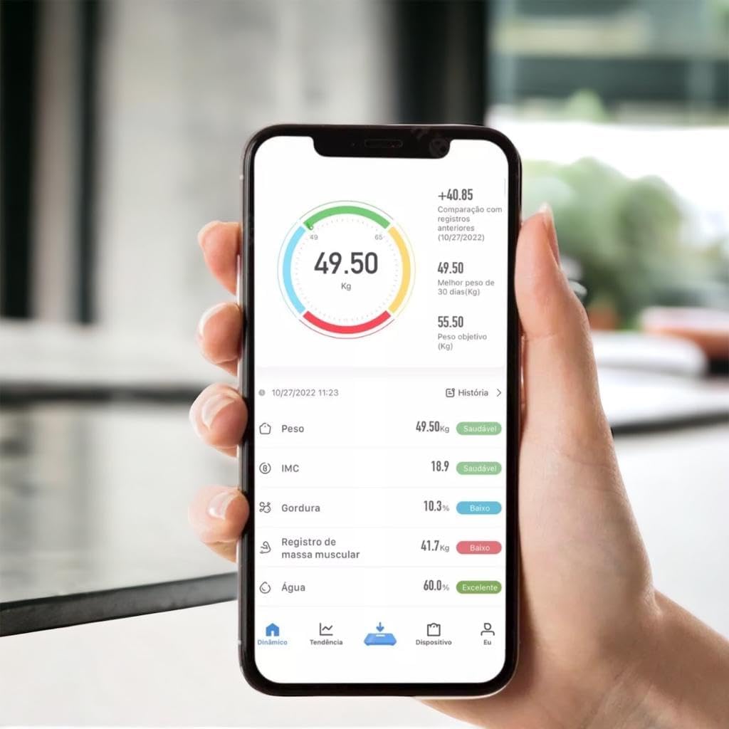 Balança corporal digital - BioFit Connect 180