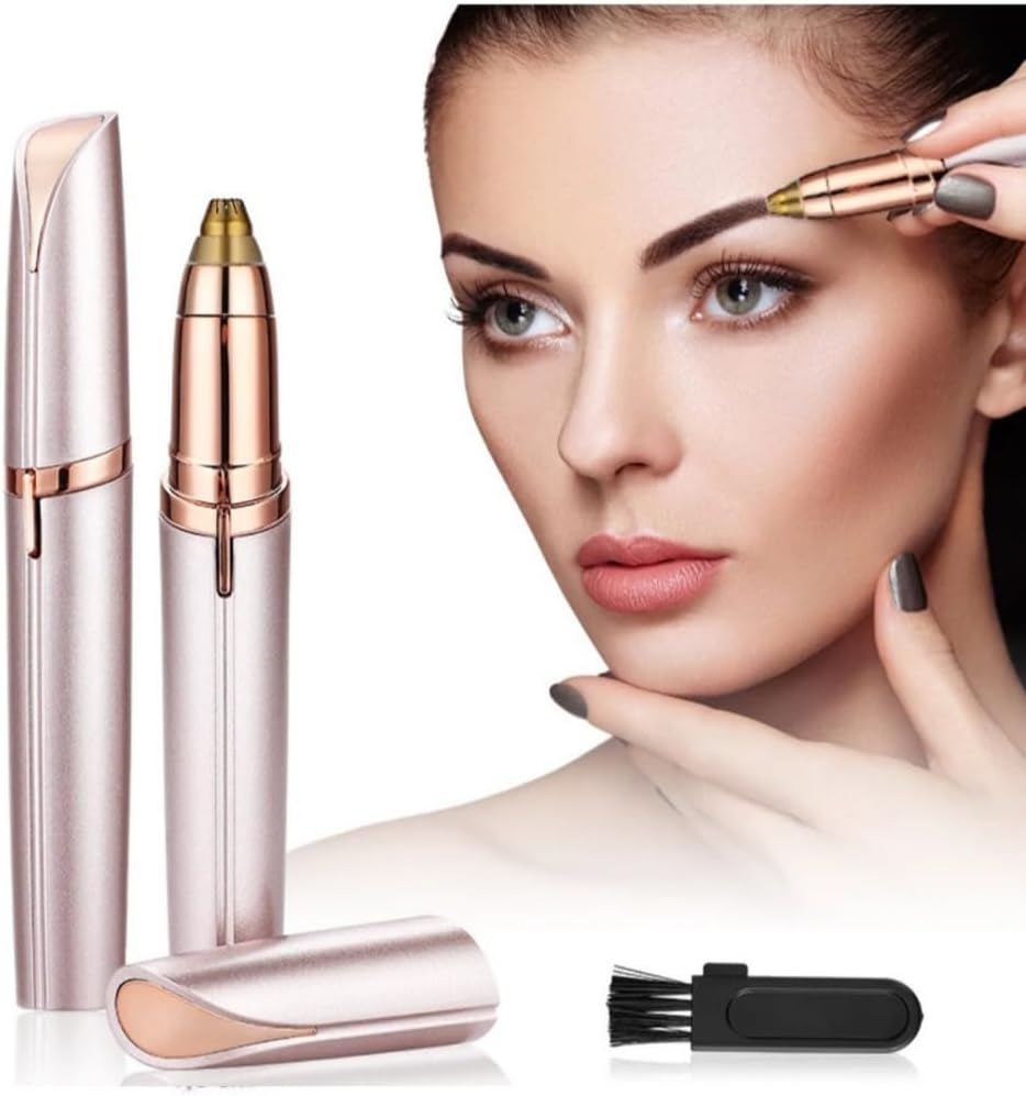 Caneta depilador de sobrancelhas indolor - Brown Smooth